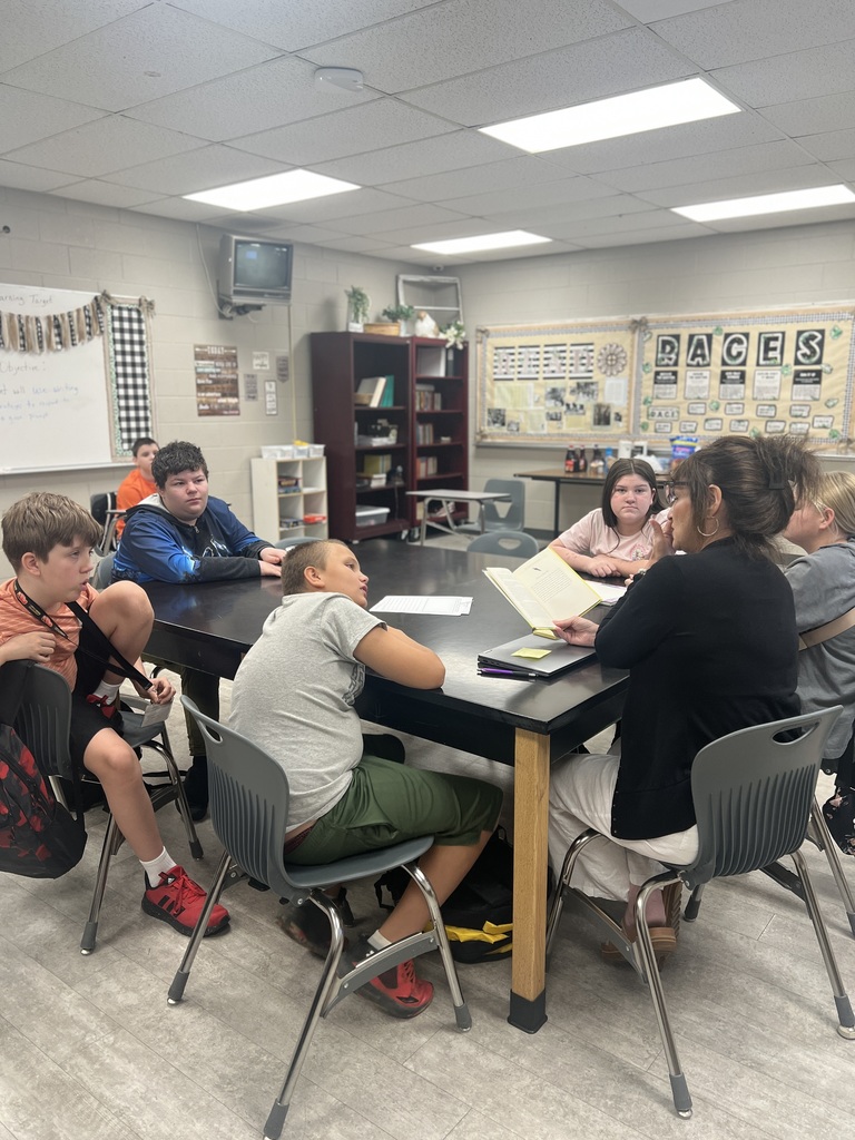 Mrs. Williams' class recently started a book study.