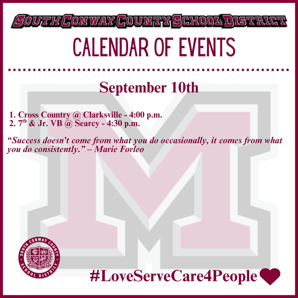 Sept. 10 Calendar