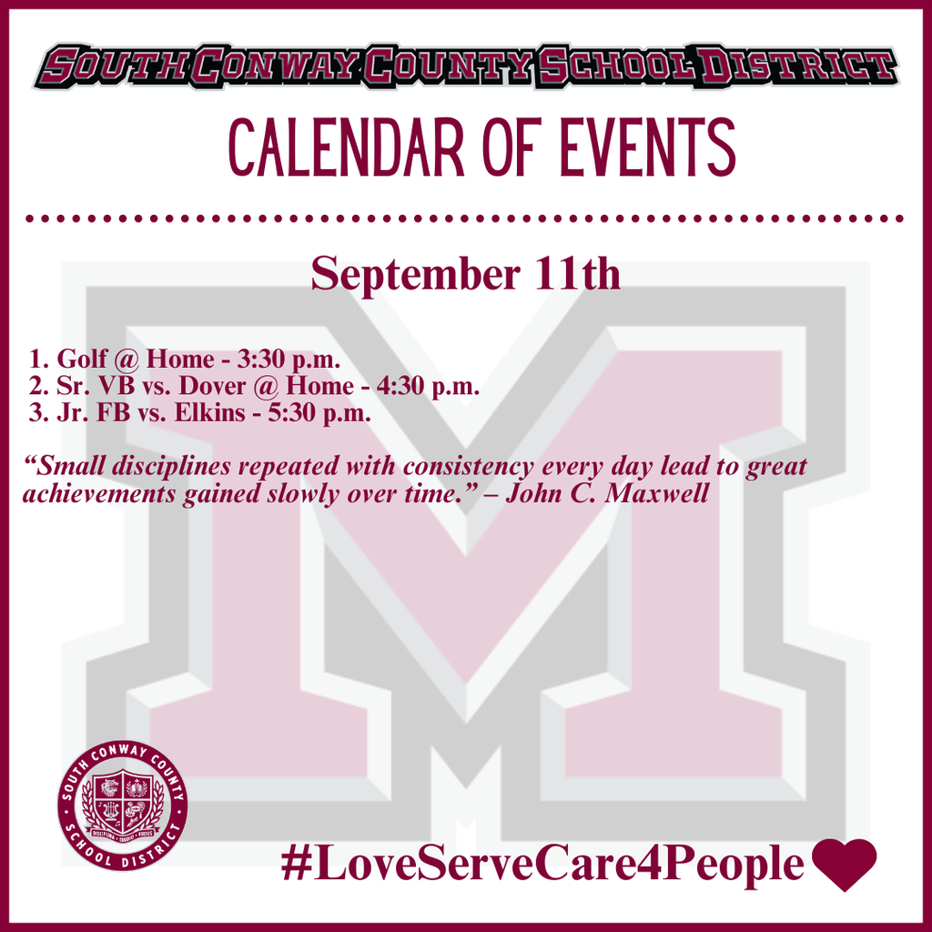 Sept. 11 Calendar
