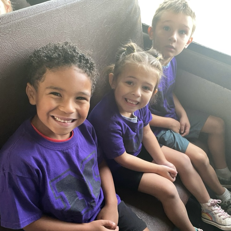 kids on the bus
