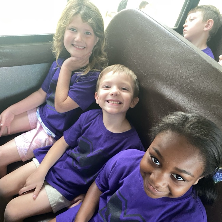 kids on the bus