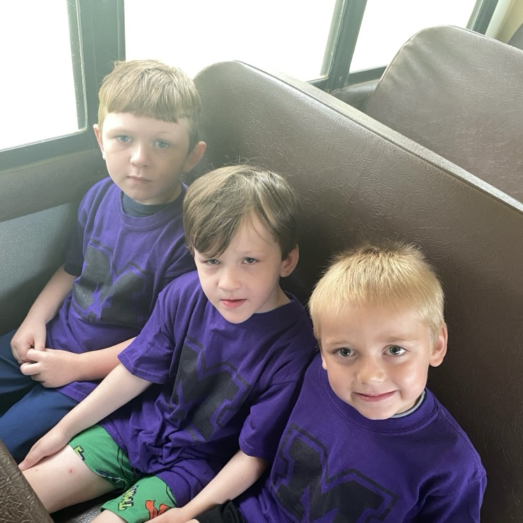 kids on the bus