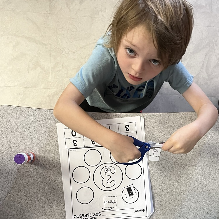 child at desk 