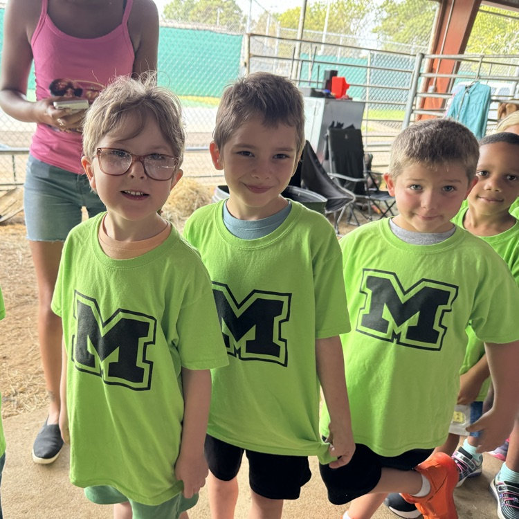 students at the fair
