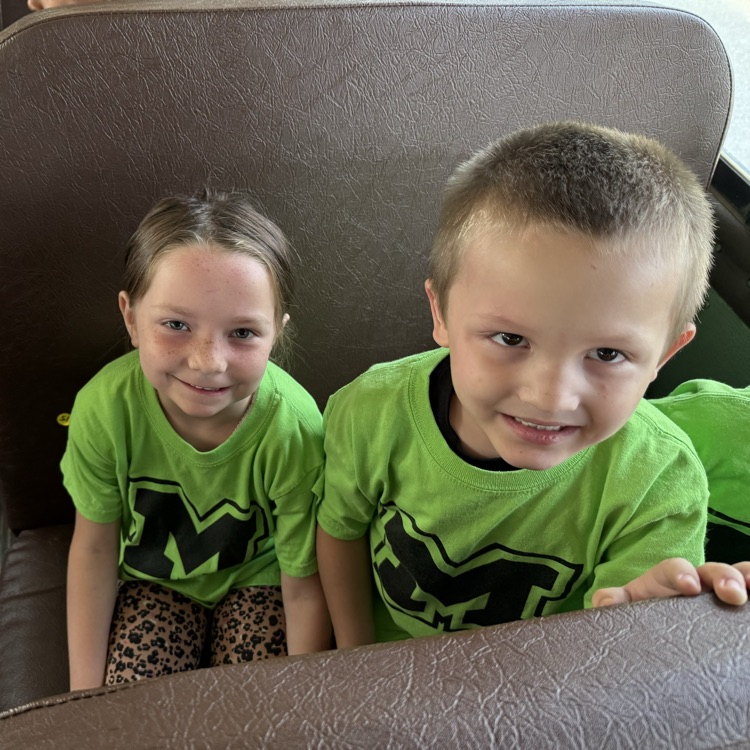 students on the bus
