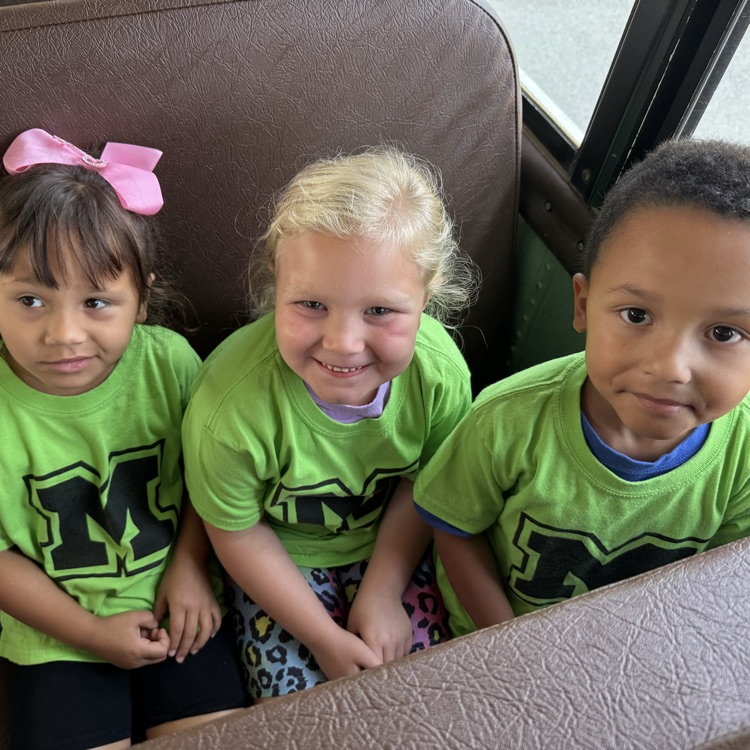 students on the bus