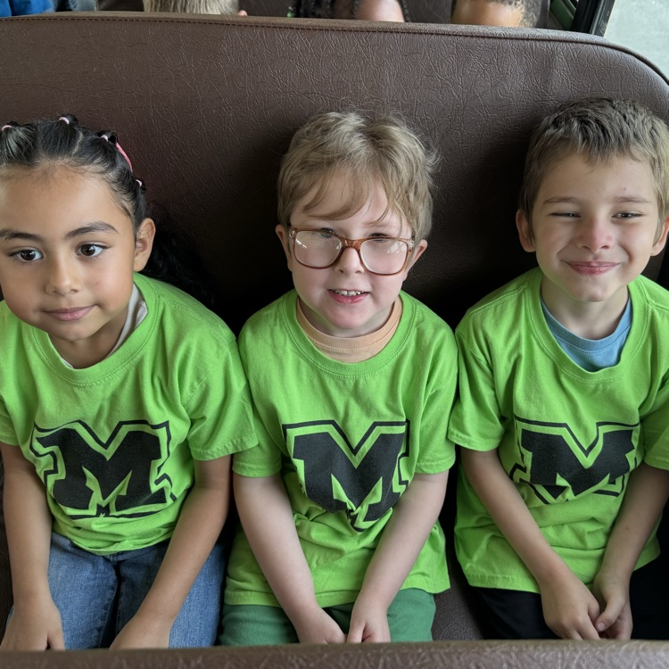 students on the bus