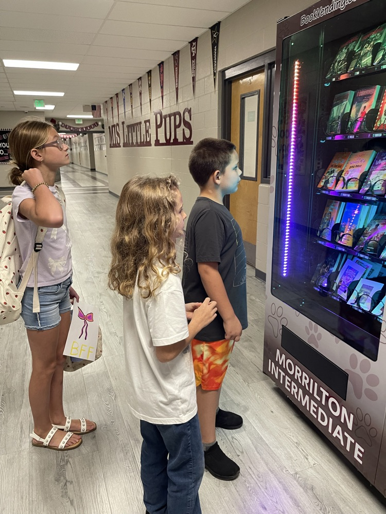 Book vending machine drawing! 