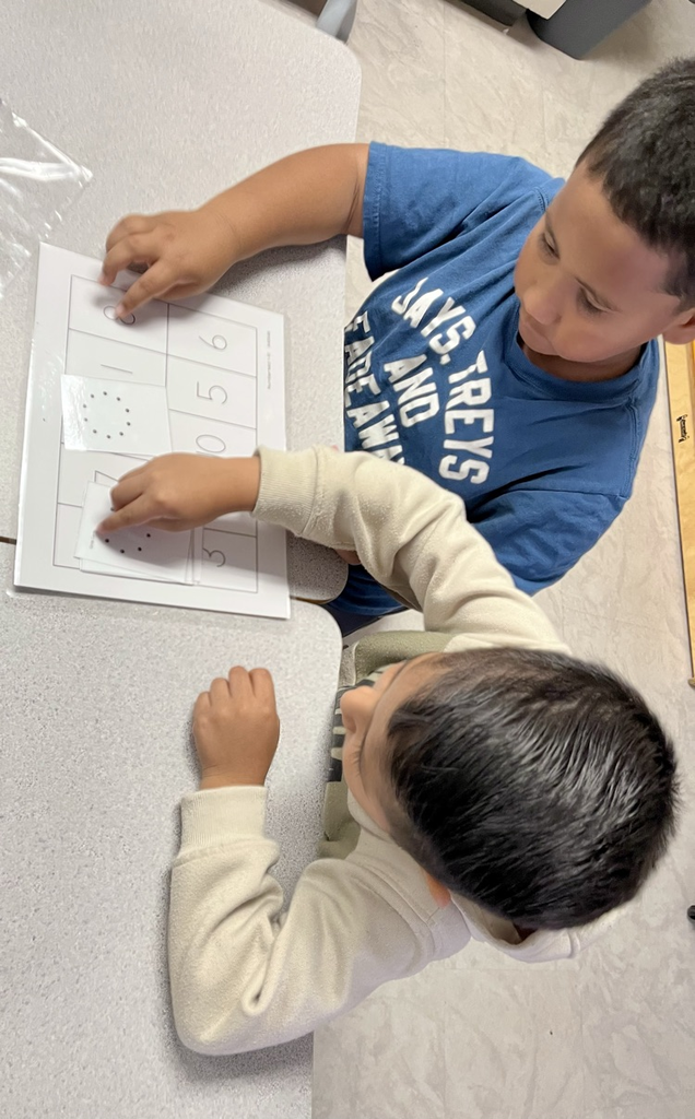 students at desk