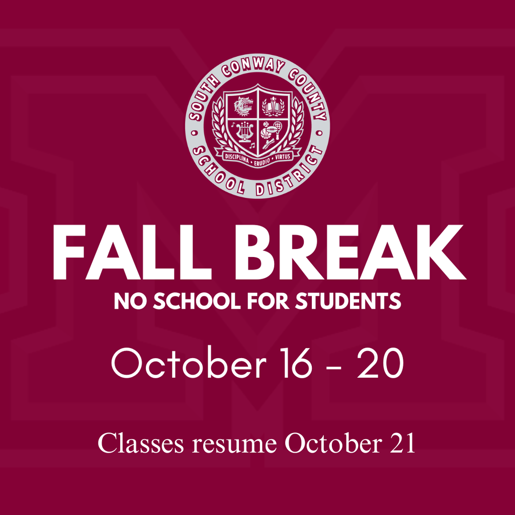 Fall Break Announcement