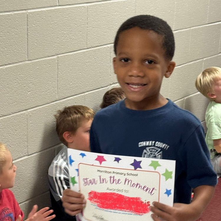 boy in hallway