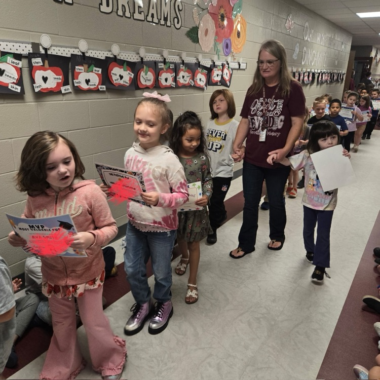 students in the hallway