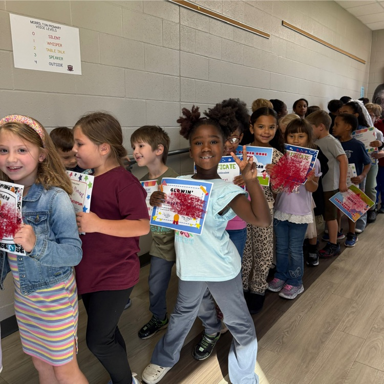 students in the hallway