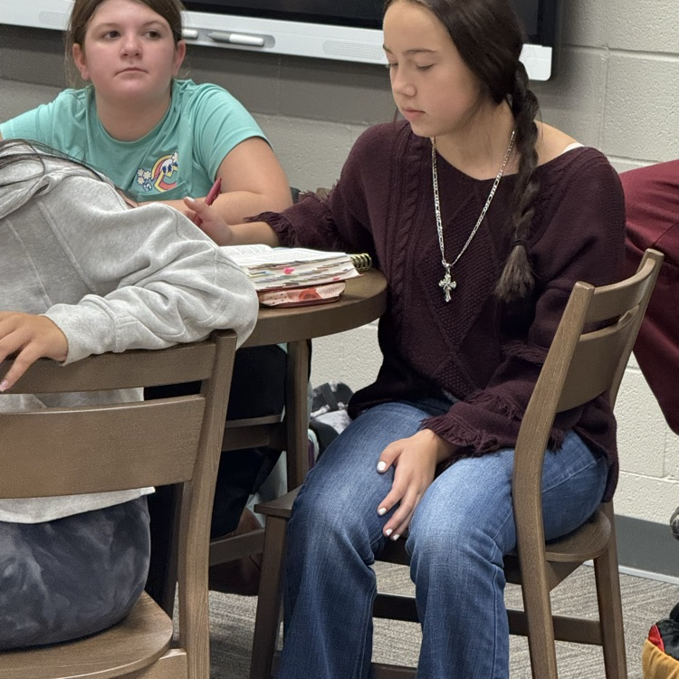 students listening to speaker