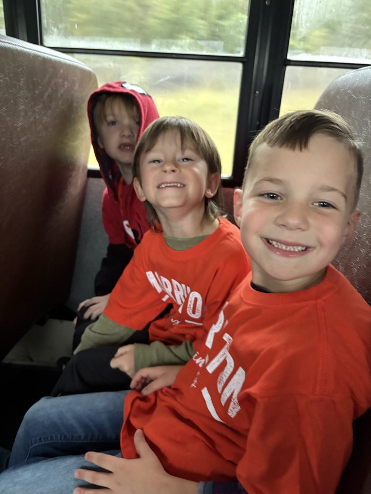 kids on the bus