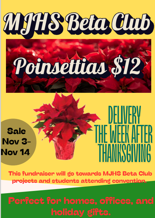 Poinsettia Sale