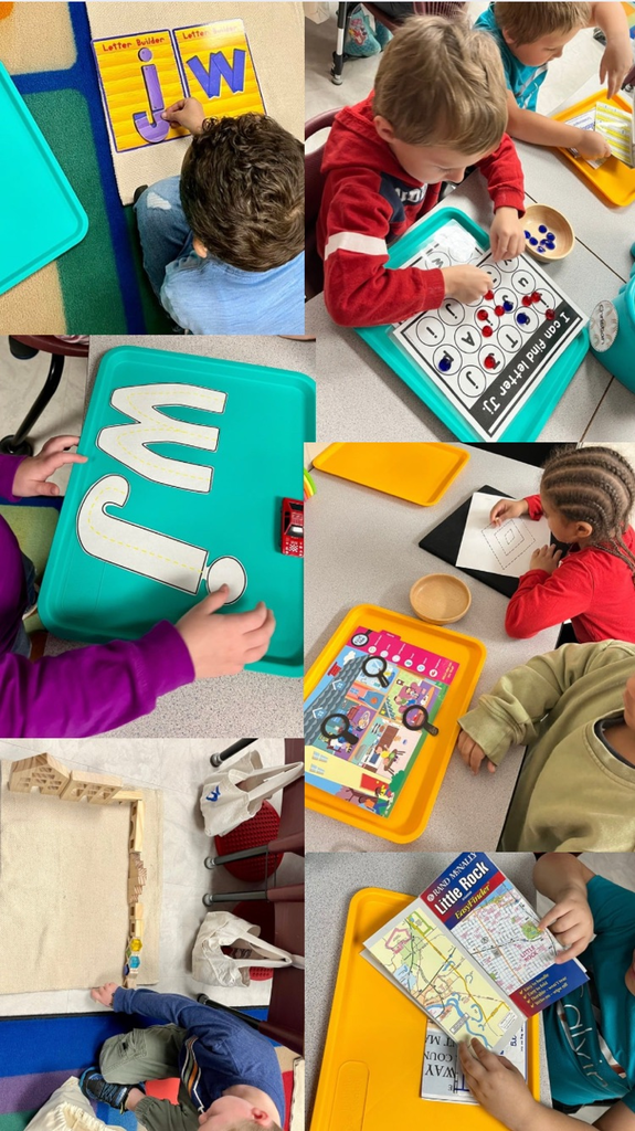 collage of student work