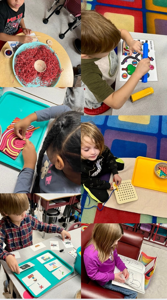 collage of student work