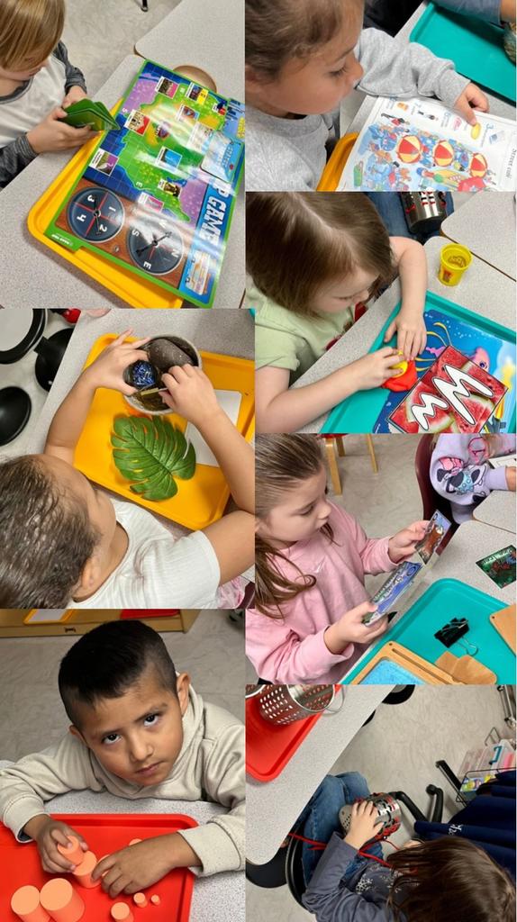 collage of student work