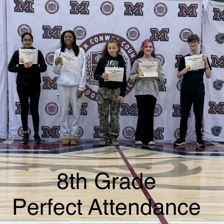 8th Grade Perfect Attendance