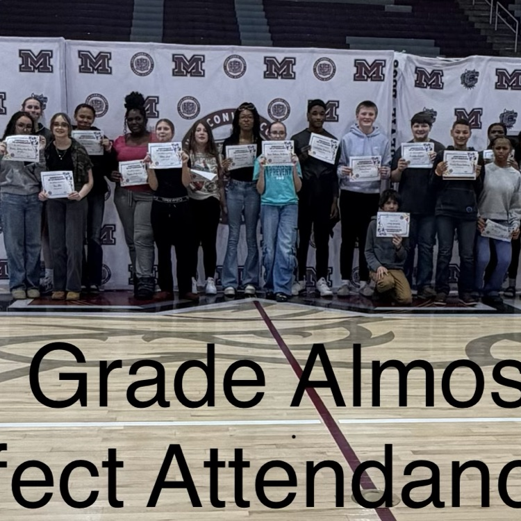 8th Grade Almost Perfect Attendance