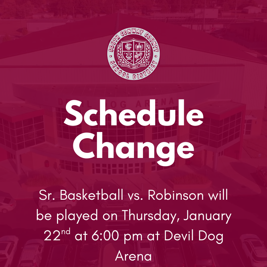 Schedule Change Announcement