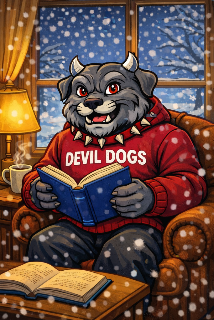 Devil Dog Reading