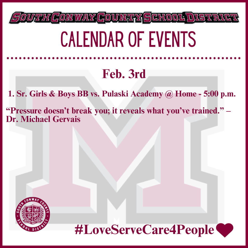 Feb. 3 Events