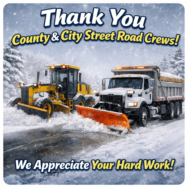thank you road crews