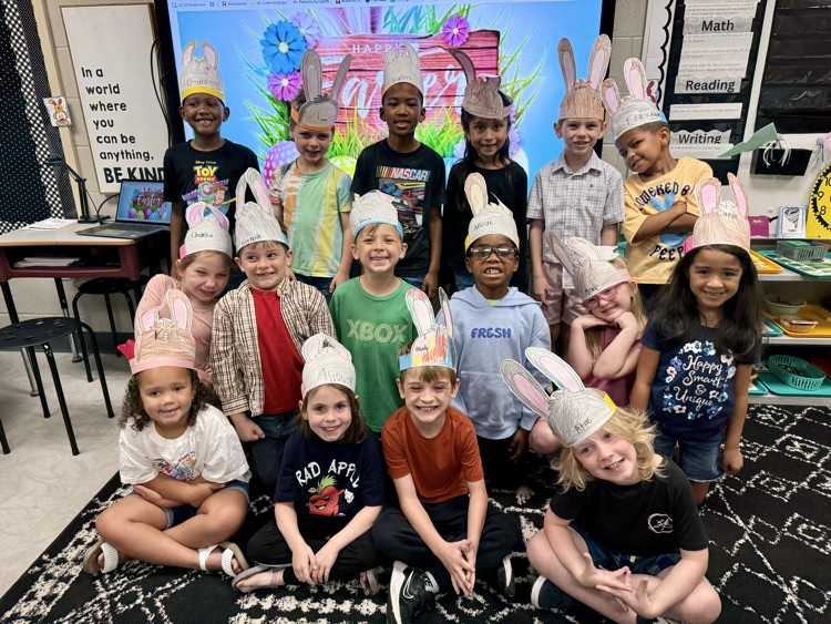 Happy Easter from Mrs. Willis’ lil’ bunnies! 🐰💕