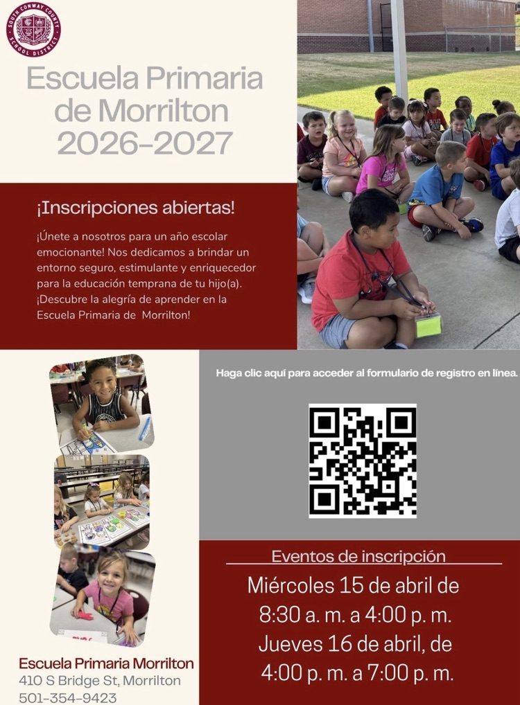 Spanish version k registration flyer