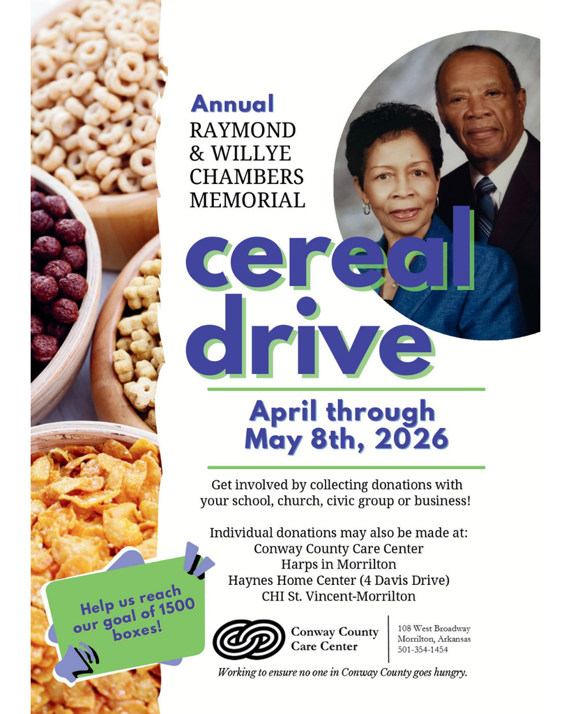 cereal drive poster
