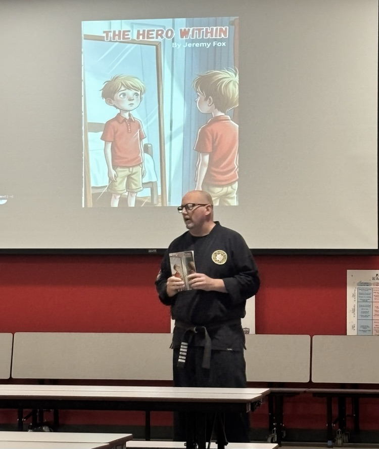 Master Jeremy Fox reading his book 