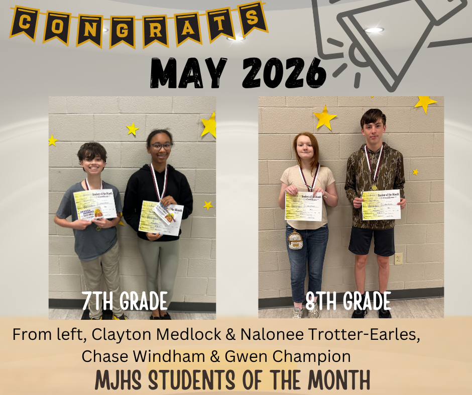 student of the month may 2026