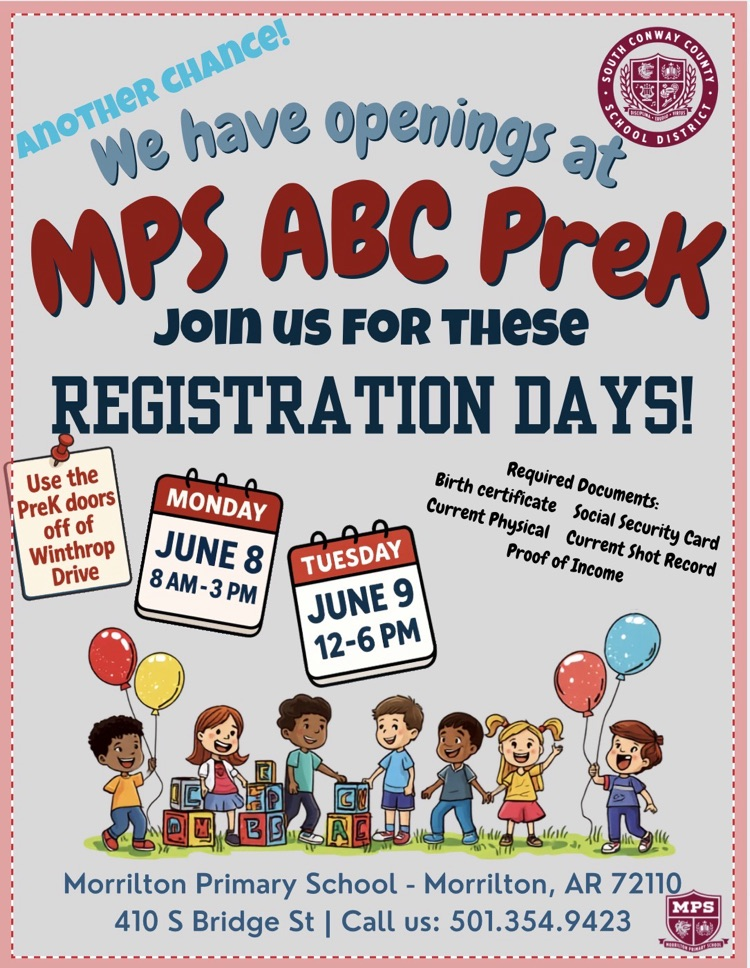 MPS ABC PreK registration flyer
