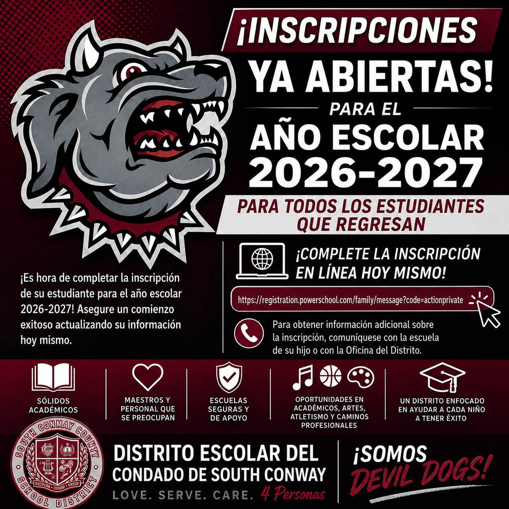Returning Students Enrollment Spanish 