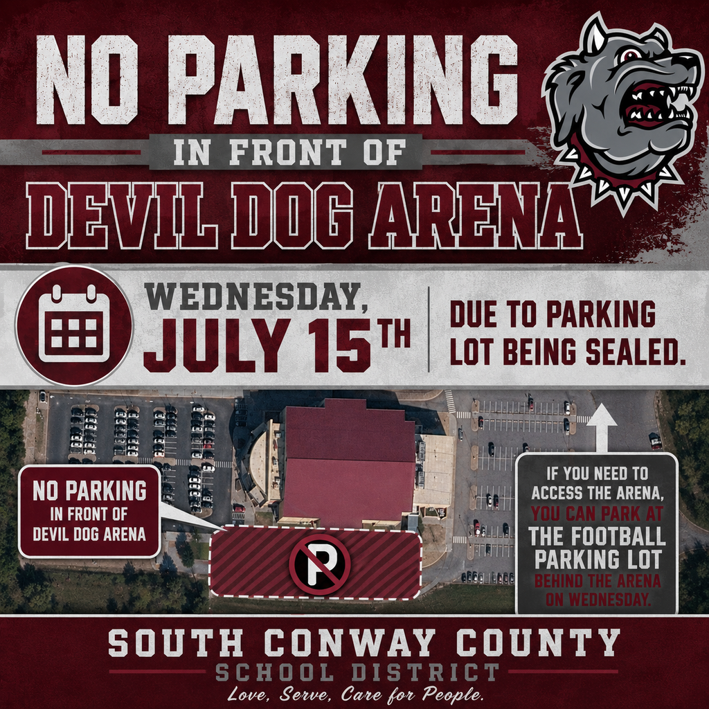 Devil Dog Arena Parking