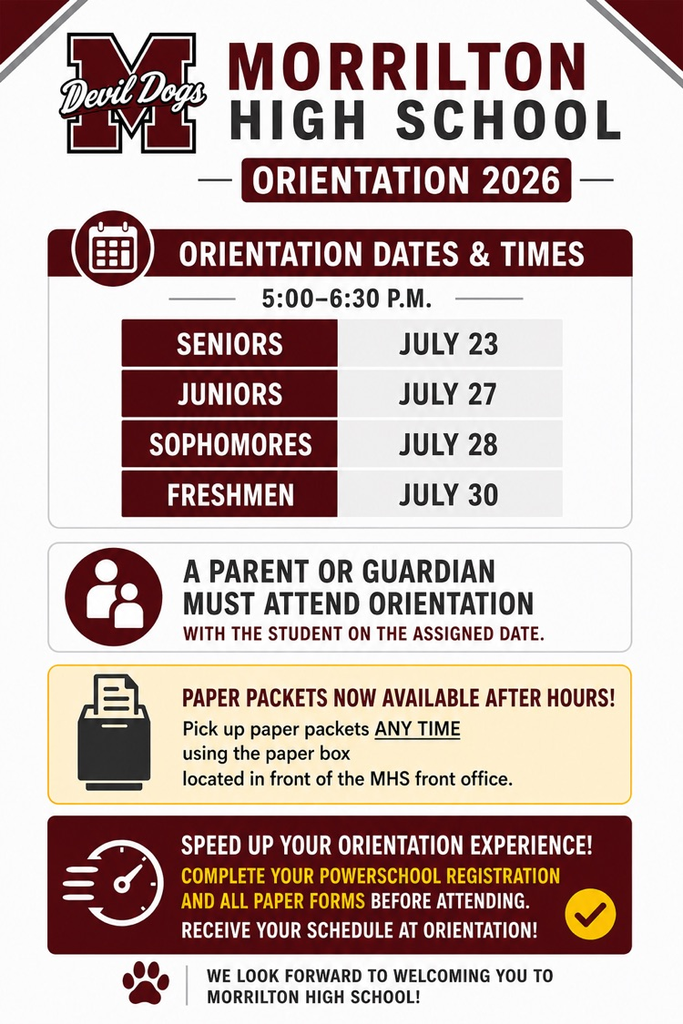 Orientation flyer