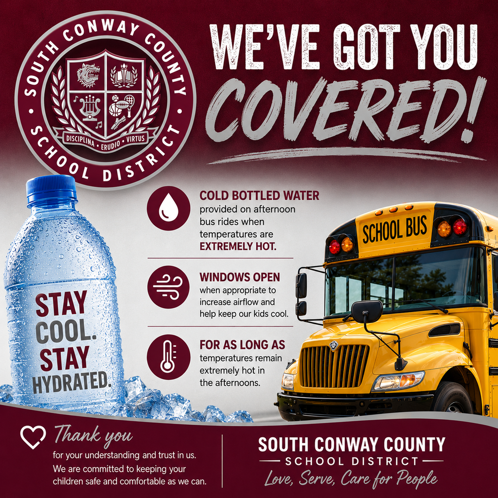 Water on Busses