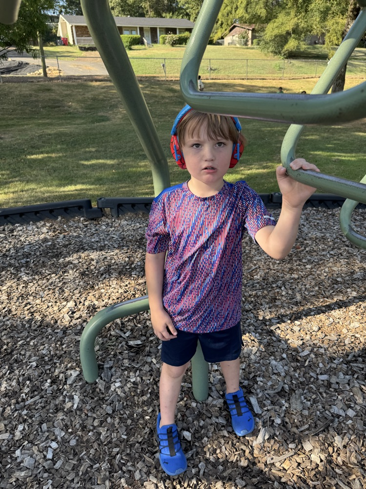 children on playground