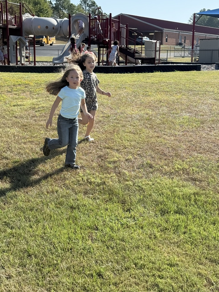 children on playground