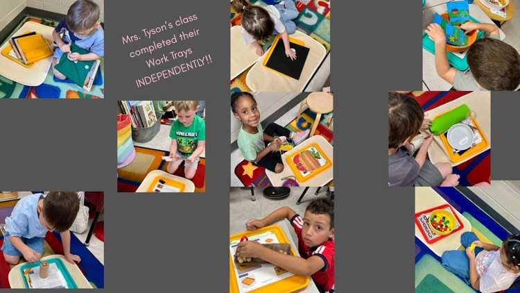 Collage of Mrs. Tyson’s students