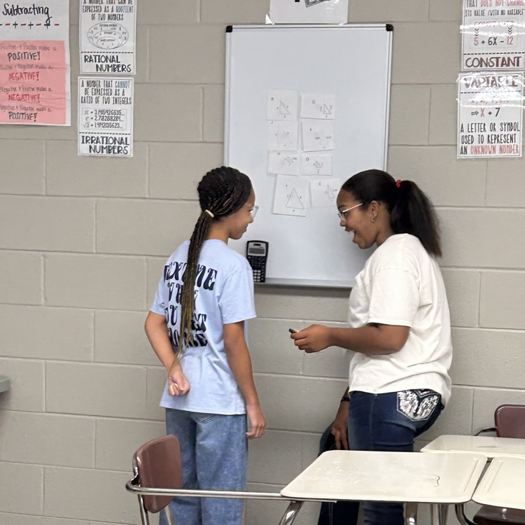 students working together