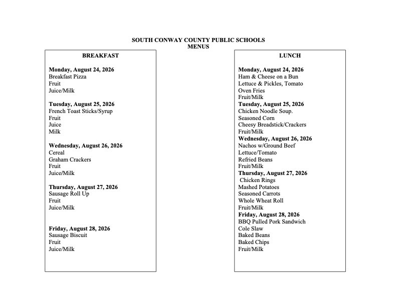 Menu 8/24