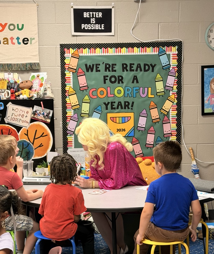 teacher with students