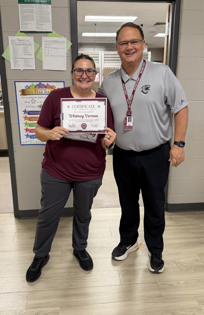 Mrs. Vernon and Mr. Halbrook