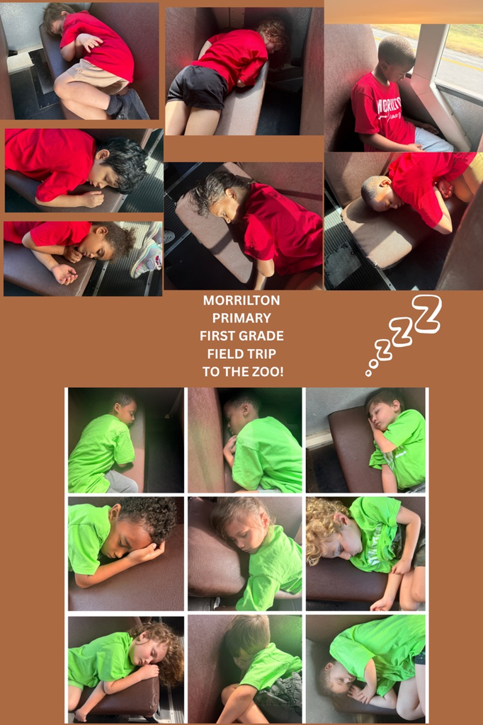 students asleep in the bus!