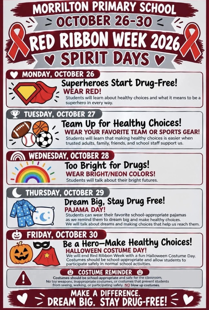 Red Ribbon Week flyer