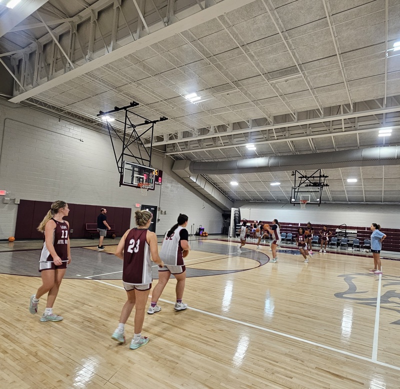 Athletes in Summer Practice