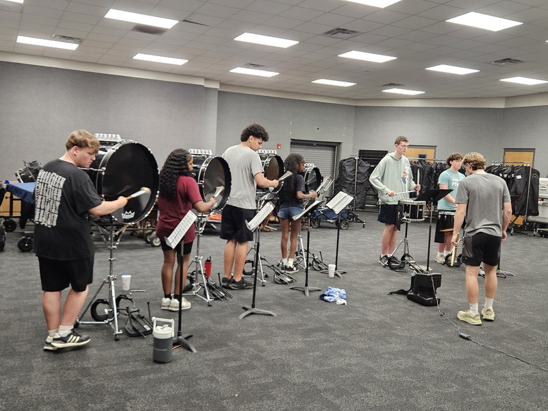 Band in Summer Practice